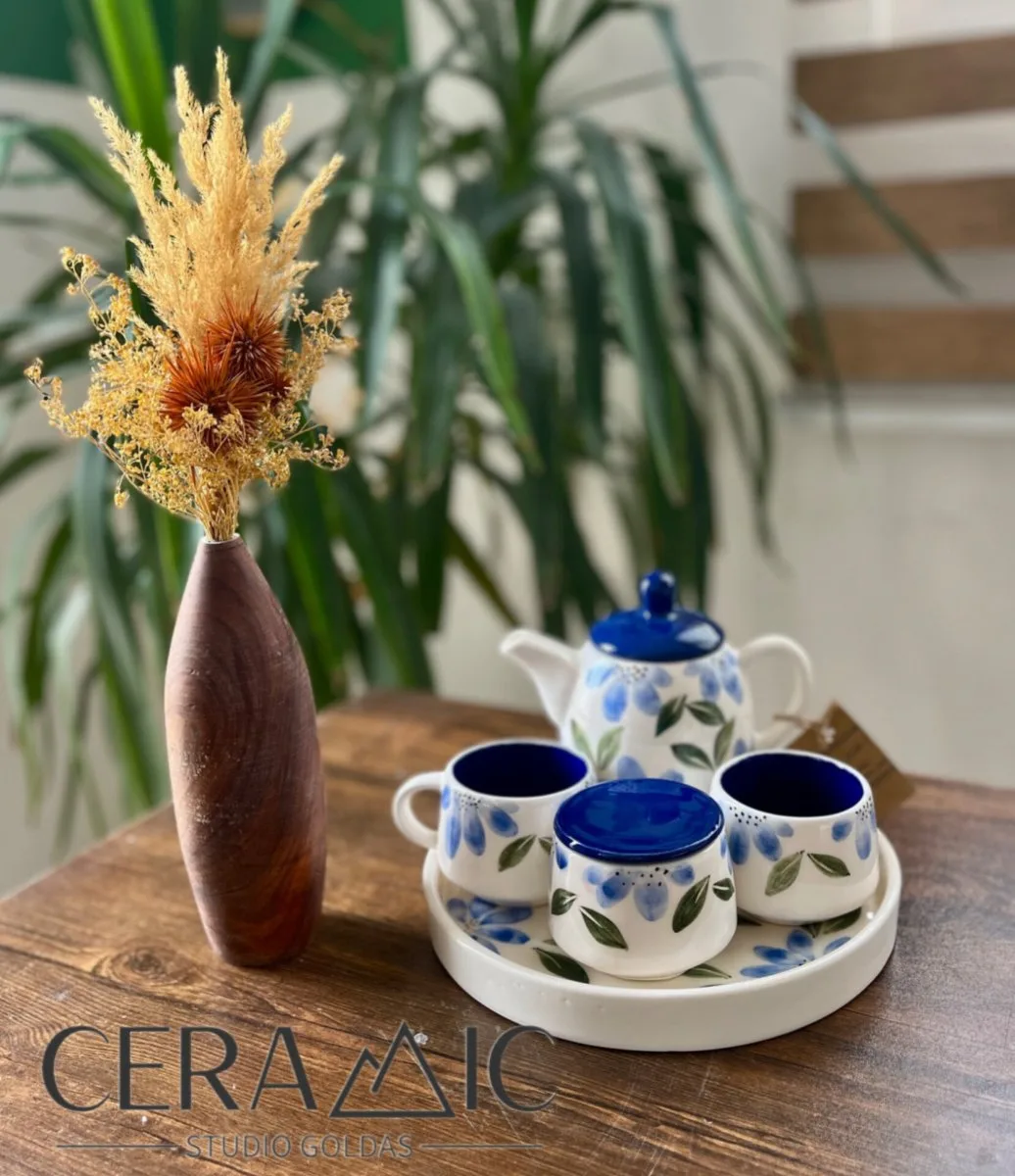 ست چاری خوری دو نفره گلدآس