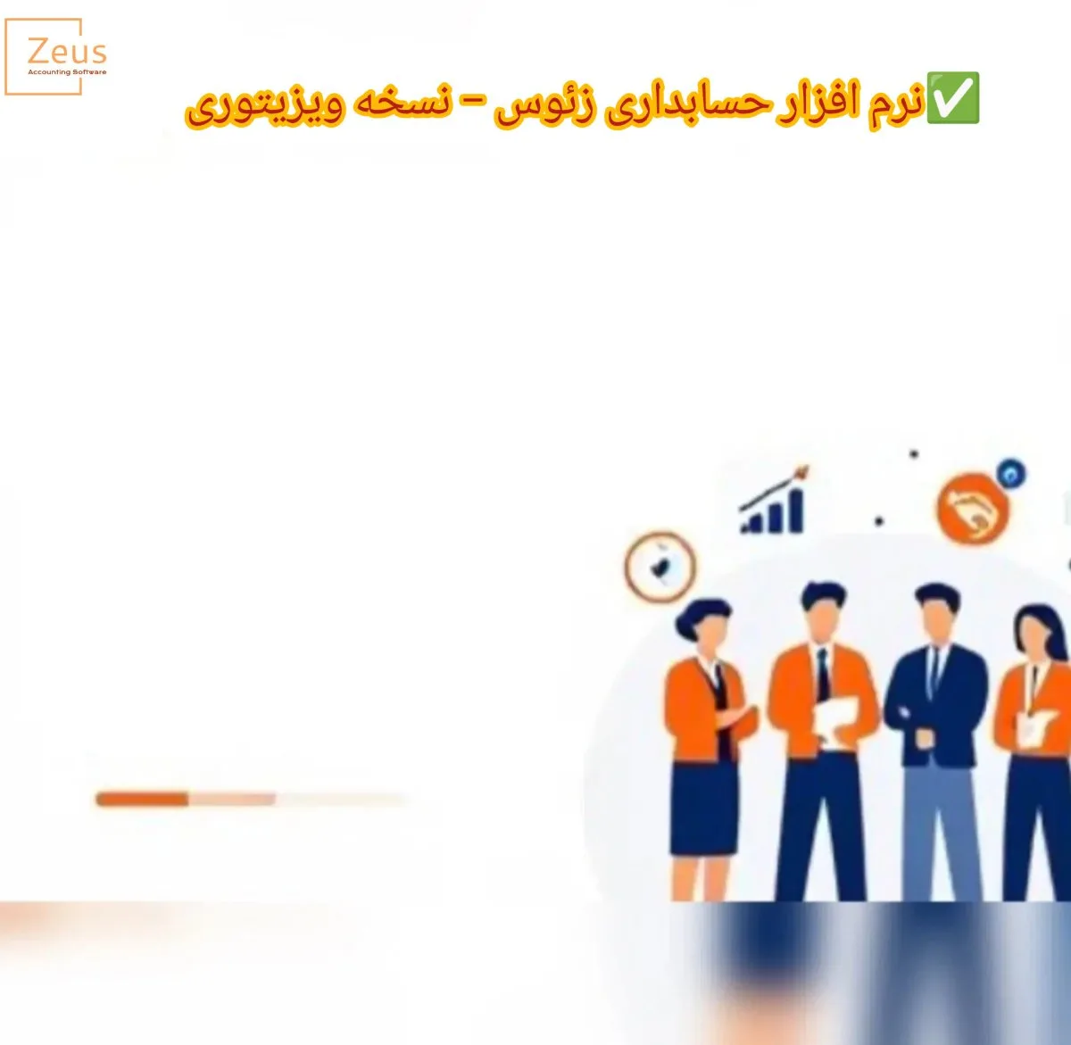 ✅نرم افزار حسابداری زئوس – نسخه ویزیتوری