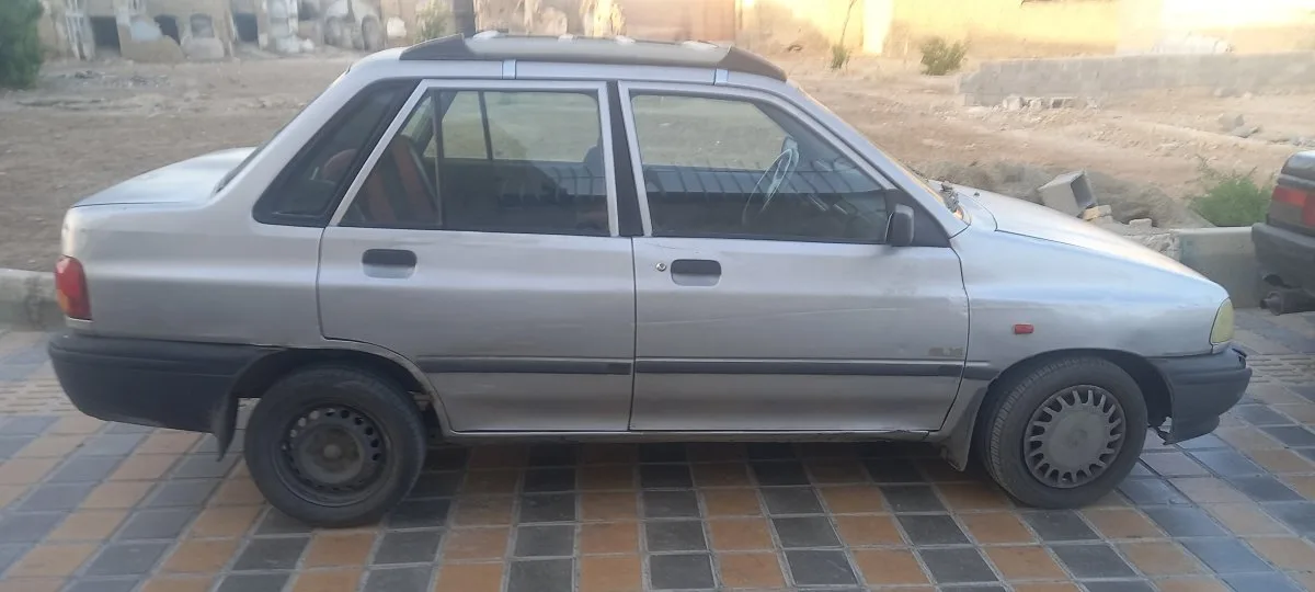 پراید مدل ۸۶ نقره ایی